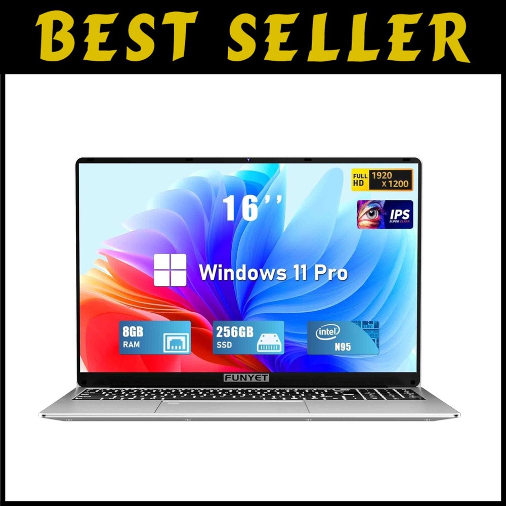 16 Inch Laptop Computer, Gaming Laptop, 8GB RAM 25