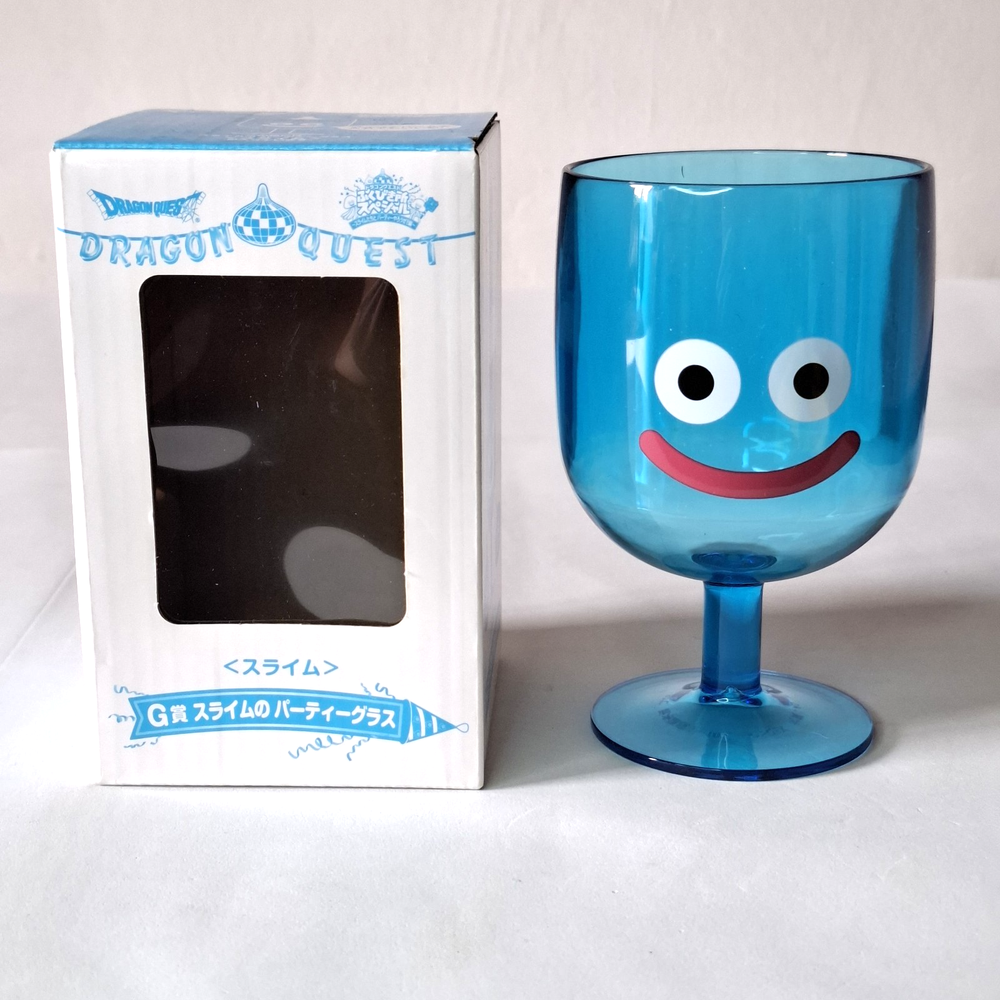 Blue Slime Party Glass from Dragon Quest by Square Enix Japan