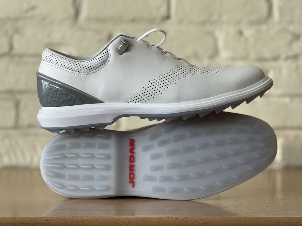 Jordan ADG 4 White Pure Platinum - Size 10.5 Golf Shoes