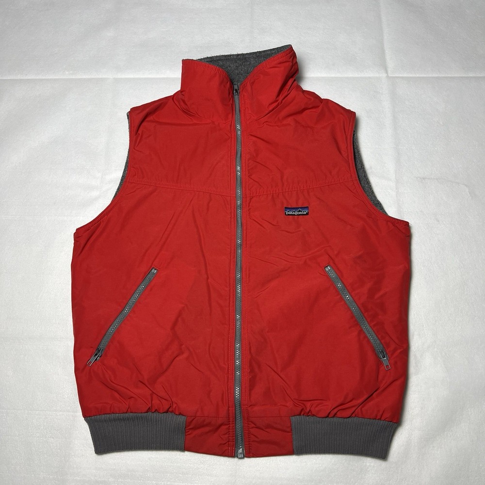 Patagonia Men's Large Red Fleece-Lined Vest