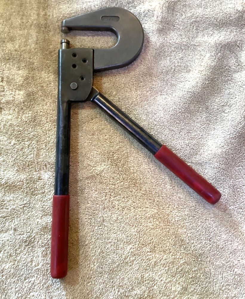 US Ind. Tool &Supply Co. Hand Rivet Squeezer  3”  Yoke.