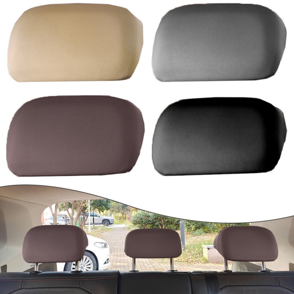Premium Fabric For Car Rear For Seat Headrest Cover for For Car Truck SUV Auto