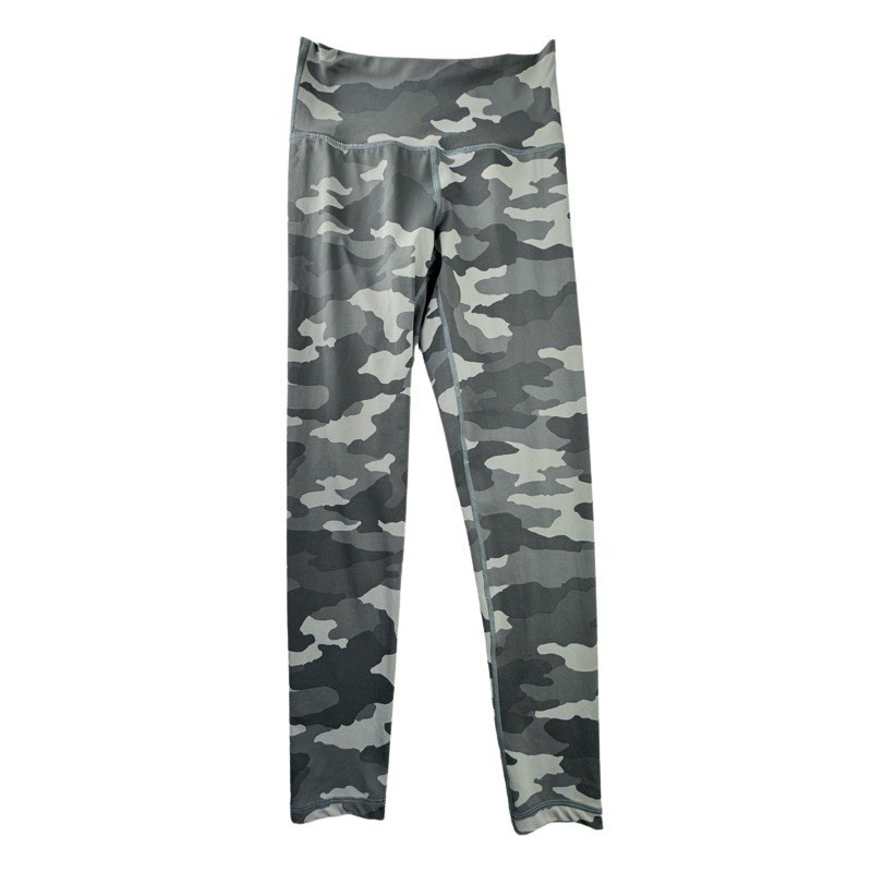 Aerie Camo Leggings Medium Dark Gray with Waist Pocket for Workout Yoga Gym