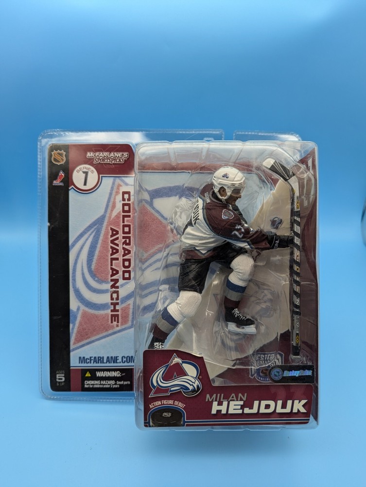 NEW NHL Series 1 Action Figure - Milan Hejduk - Colorado Avalanche Mcfarlane