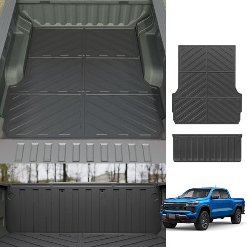 Truck Bed Mat for Chevy Colorado & GMC Canyon 2023-2026 5Ft Bed All Weather