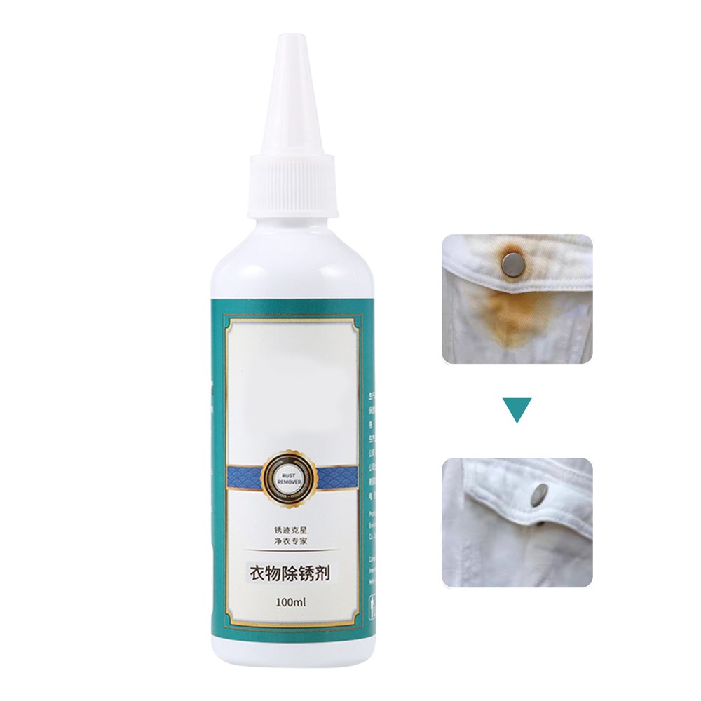 Fabric Rust Stain Remover 100ml Strength Laundry Stain Remover