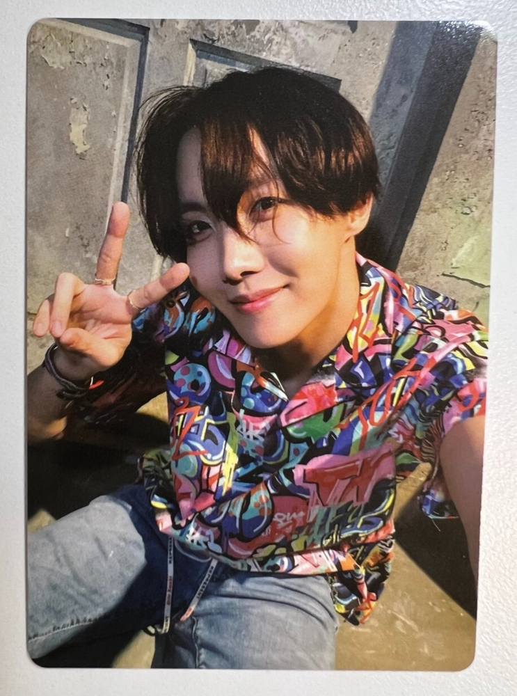 BTS J-HOPE Official ARMY Bomb Ver 3 Photocard K-POP Merchandise