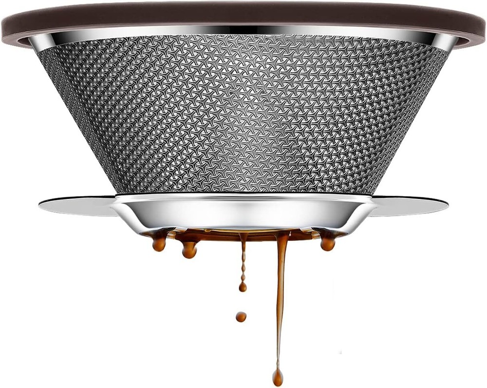 Fathers Day Coffee Gift for Dad - Stainless Steel Pour Over Dripper for Stanley Cups  -image