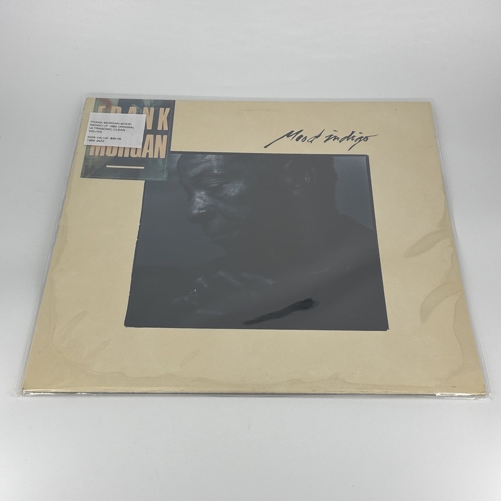 Frank Morgan Mood Indigo Lp 1989 Original Ultrasonic Clean VG+/VG