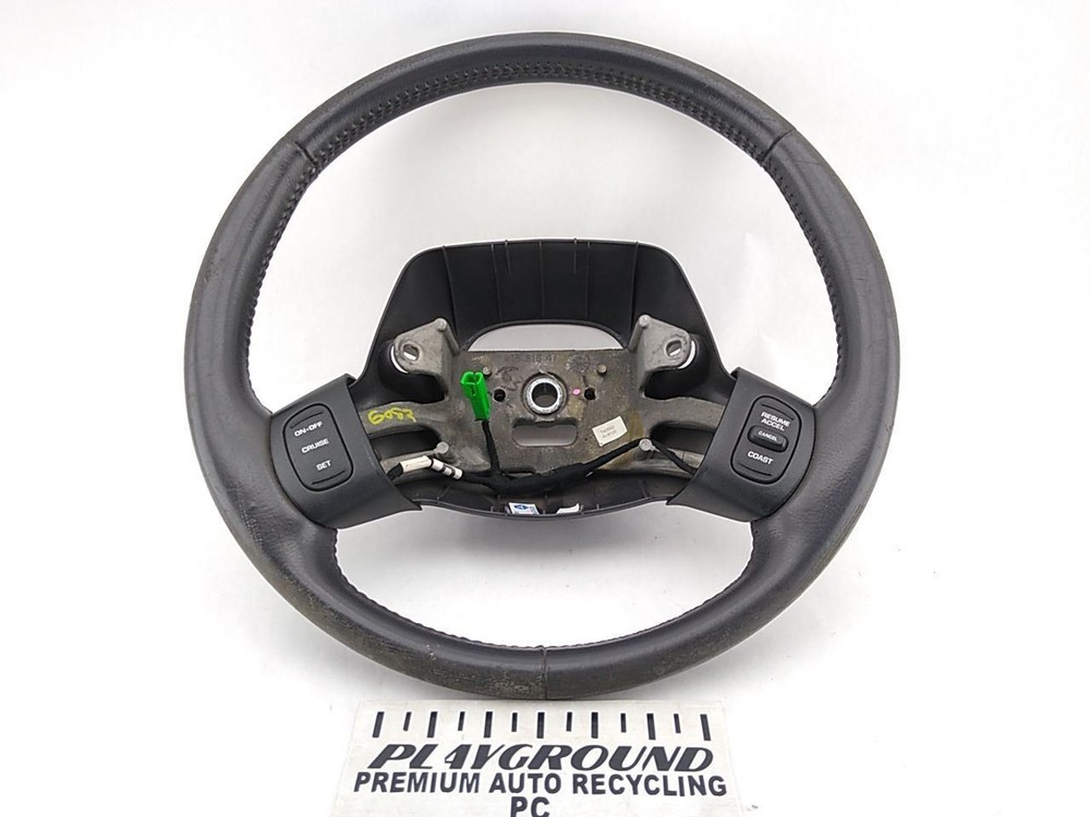Jeep Cherokee XJ Leather Steering Wheel with Cruise Control 1997-2001