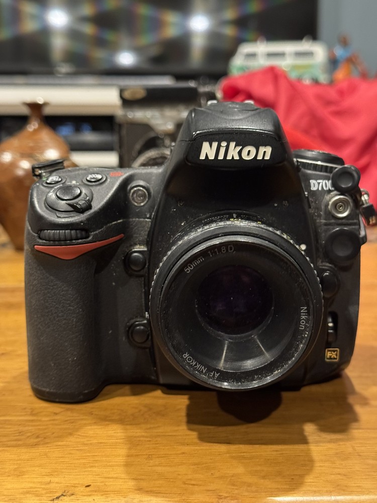 Nikon D700 12.1 MP Digital SLR Camera - With 18-70mm And 50mm Lens + accessories