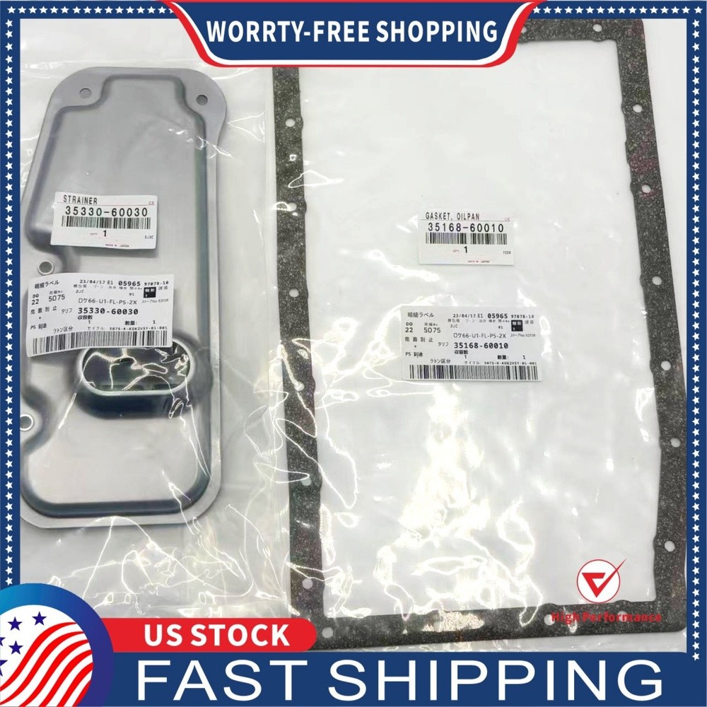 OEM Transmission Filter & Oil Pan Gasket Kit For Toyota Tundra Tacoma LX470