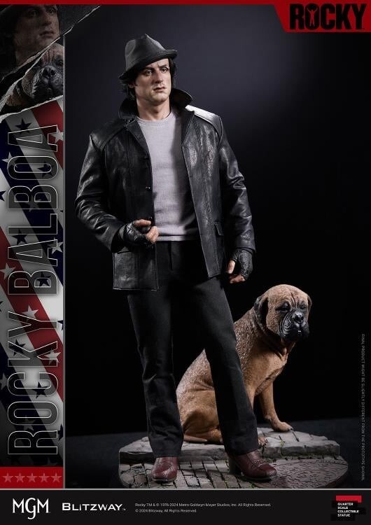 PREORDER Blitzway 1/4 Rocky Balboa 1976 Statue Sylvester Stallone €950 Coupon-image