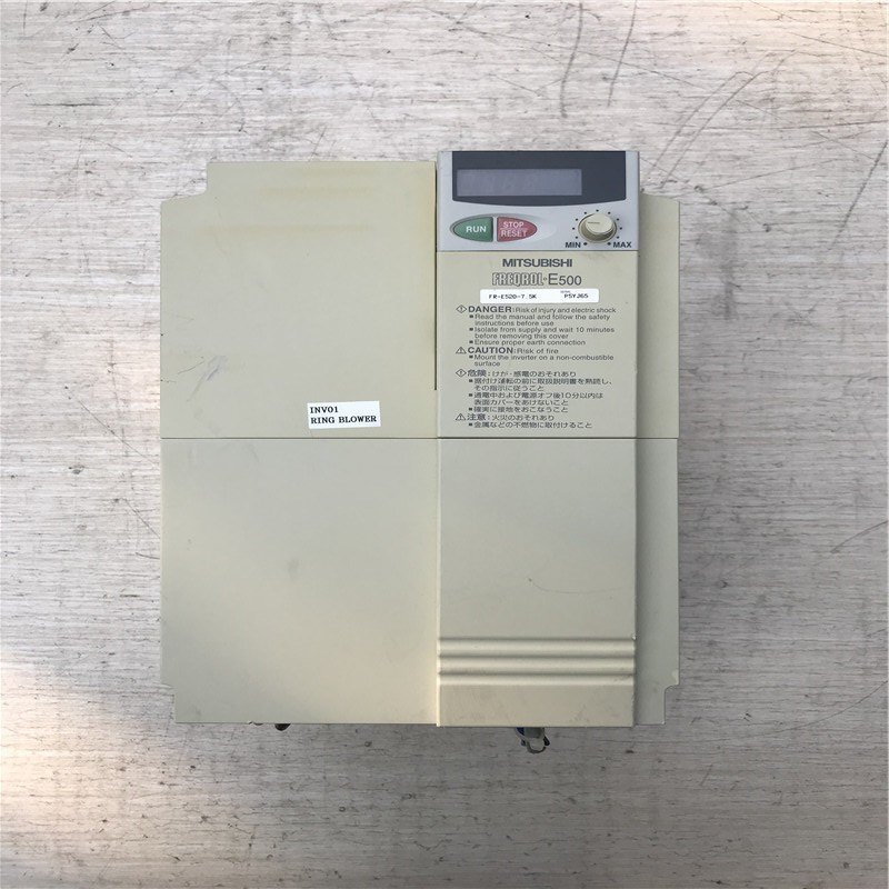 1PC Used Mitsubishi FR-E520-7.5K Inverter 7.5kW In Good Condition