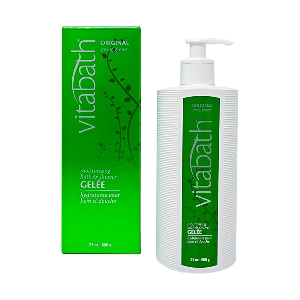 Vitabath Original Spring Green Moisturizing Bath & Shower Gelée Wash 21 oz