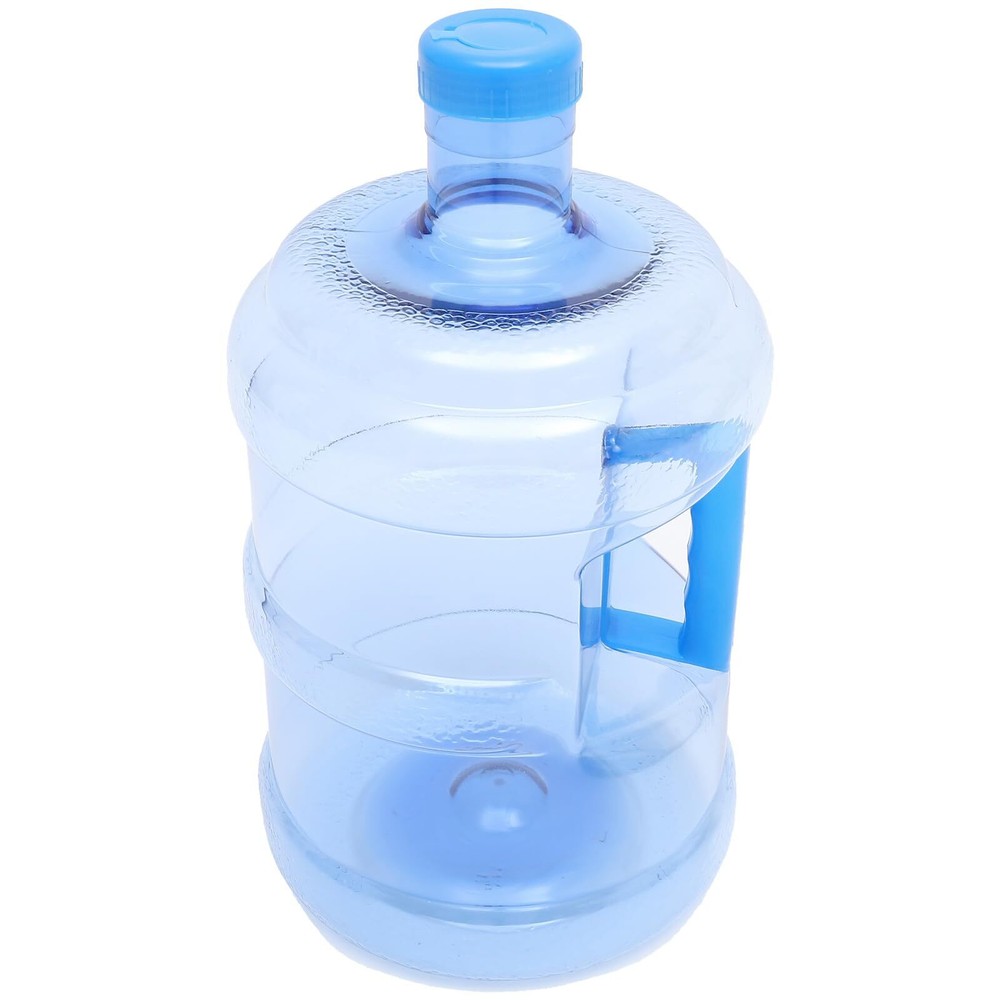 2 Gallon Water Bottle, 7.5 Liters Plastic Portable Water Jug with Screw Cap a...