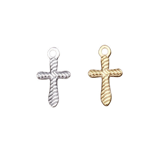 New titanium steel cross pendant retro men's and women's necklaces