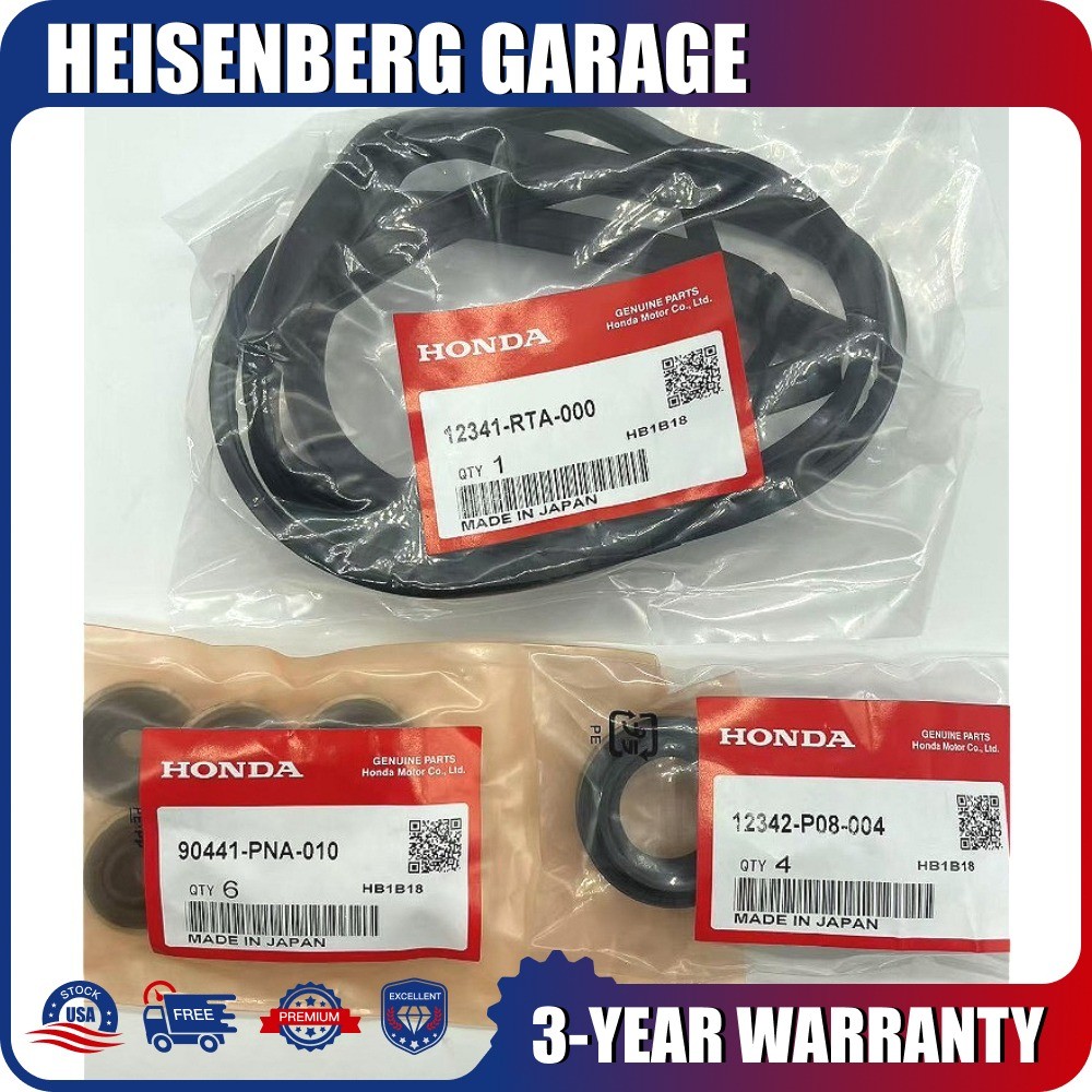 OEM Valve Cover Gasket Set 12030-RTA-000 for Honda Accord Acura 2.4L 2002-2013