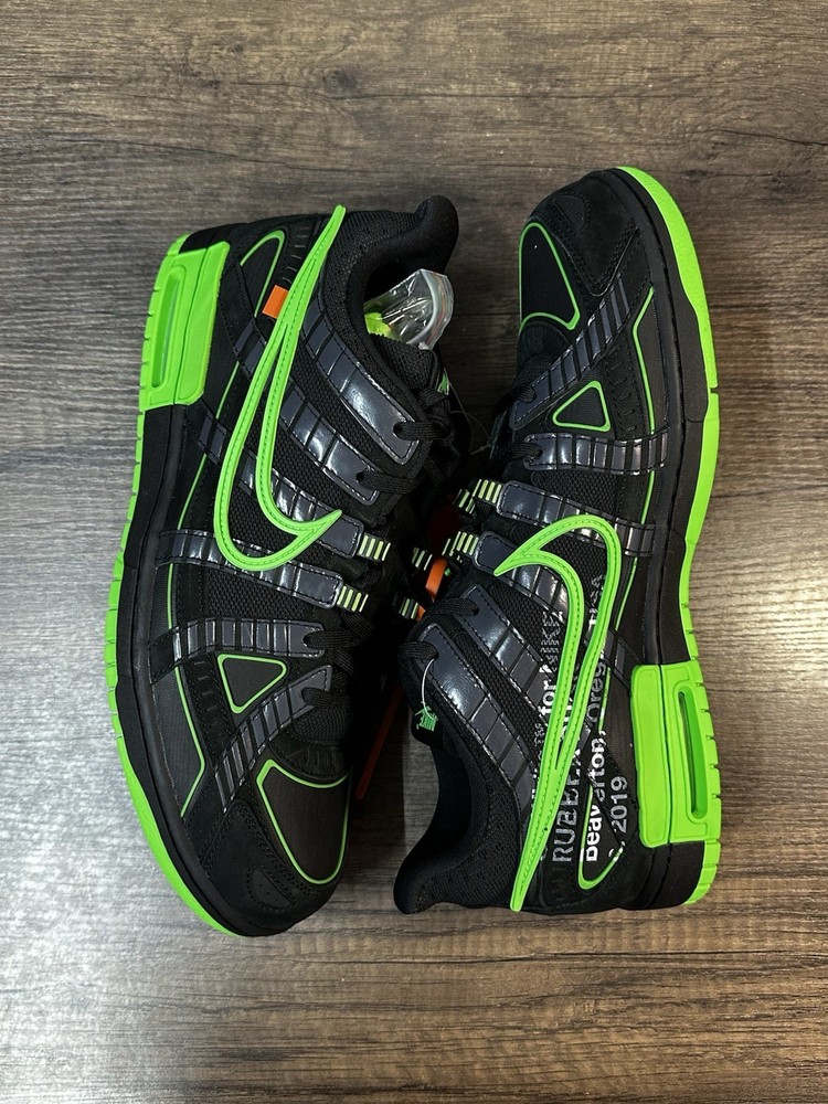 Nike Air Rubber Dunk x Off-White Low Green Strike CU6015-001 Men’s Size 14