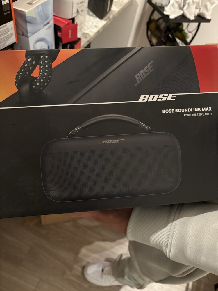 Bose SoundLink Max Waterproof Bluetooth Portable Speaker with Powerful Sound