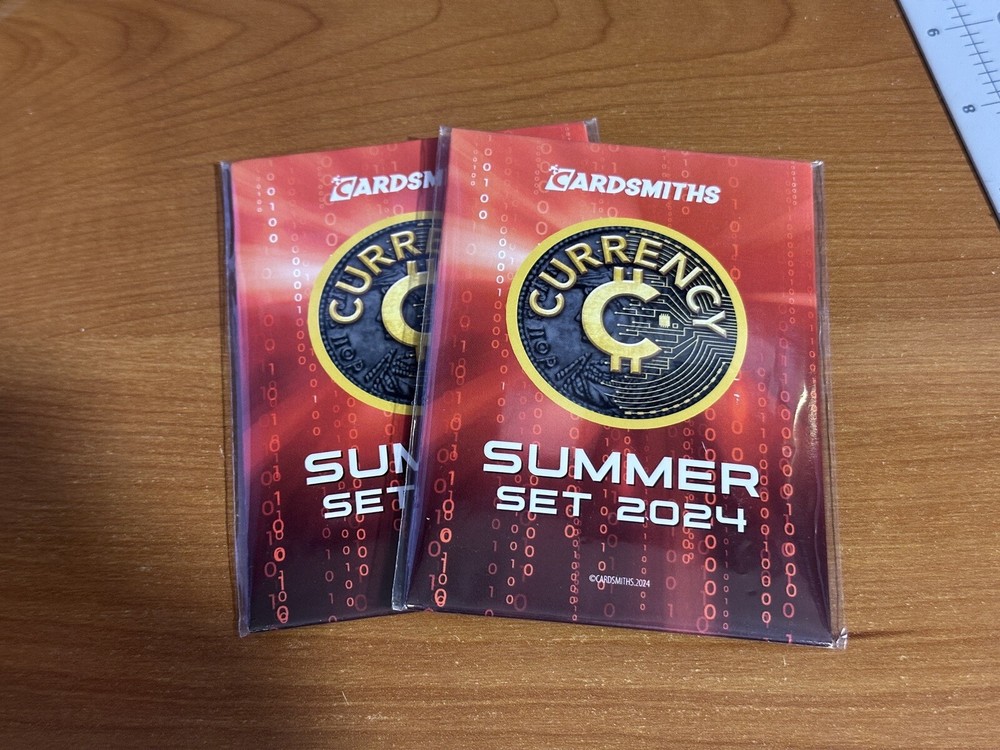 TWO 2024 Cardsmiths Currency Summer Set UNOPENED SEALED Sol/Sun Light Packs