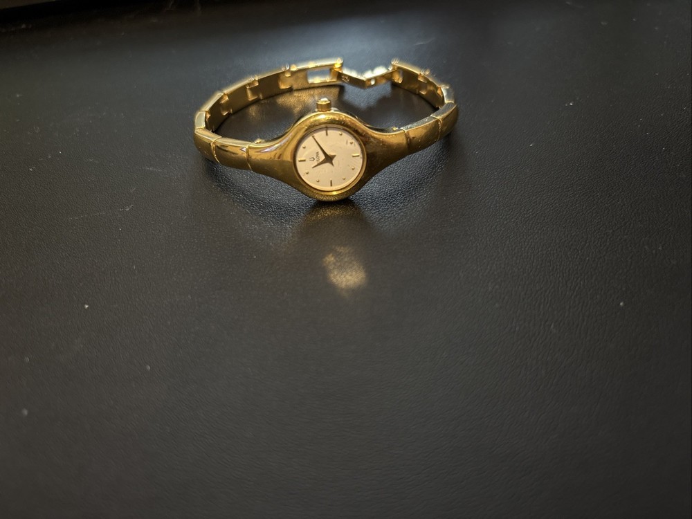 Bulova Women's Stainless Steel Gold Watch Water Resistant