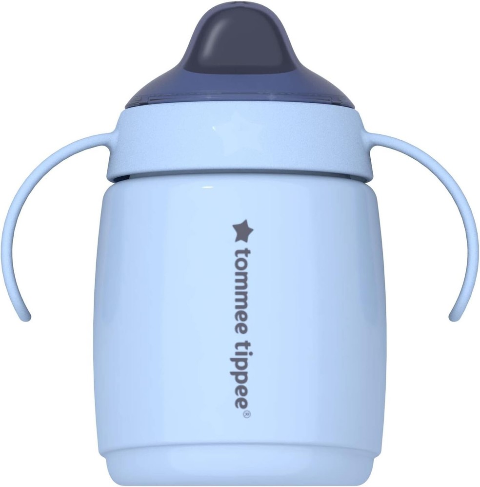 Tommee Tippee Superstar Trainer Sippy Cup for Toddlers, 10oz, 6+ M, Bacshield