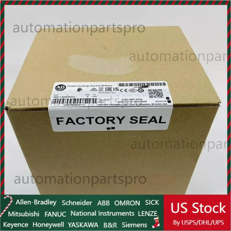 Allen Bradley 5069-L320ERMS3 /A 5069L320ERMS3  Sealed US Free Tax