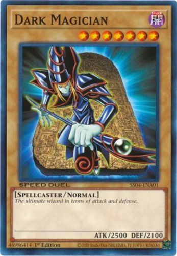 Dark Magician 1st Edition NM x3 SS04-ENA01 Common  
