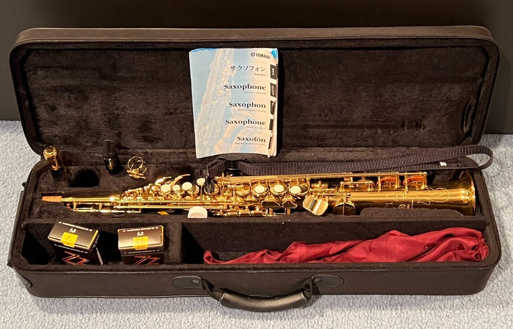 Yamaha YSS-475II Intermediate Bb Soprano Saxophone
