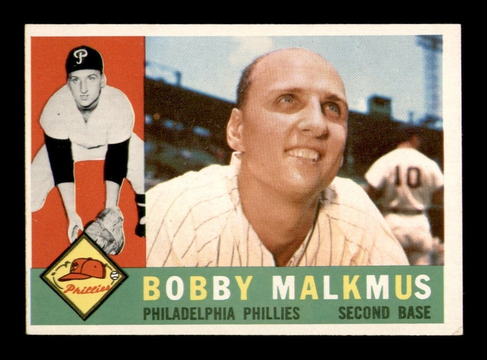 1960 Topps #251 Bobby Malkmus EX-MNT Condition – OBGcards