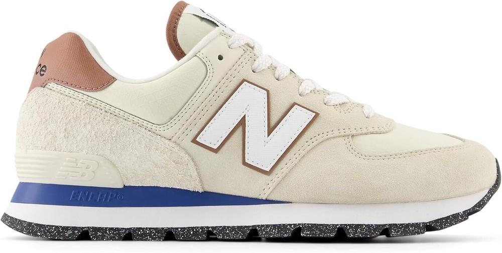 New Balance Classics 574 Rugged Running Shoes Sneakers Size 9 Tan Brown ML574DWW