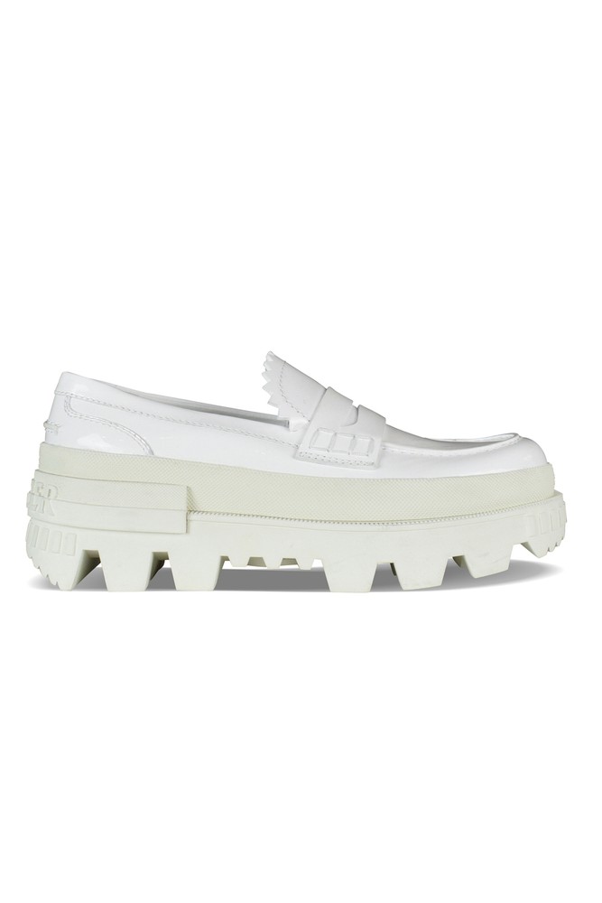 Luxury Maxence Moncler Leather Loafers for Men