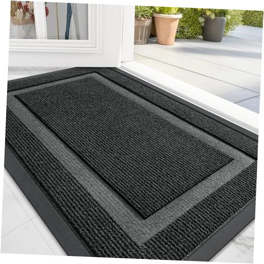 Durable Waterproof Front Door Mat for Indoor & Outdoor Use – All-Season, All-Weather Entrance Rug