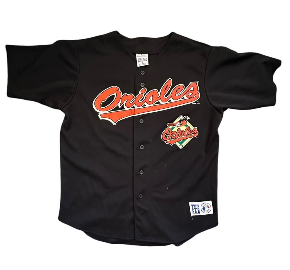 Vintage 1999 Baltimore Orioles Cal Ripken True Fan Jersey Size Medium Number 8