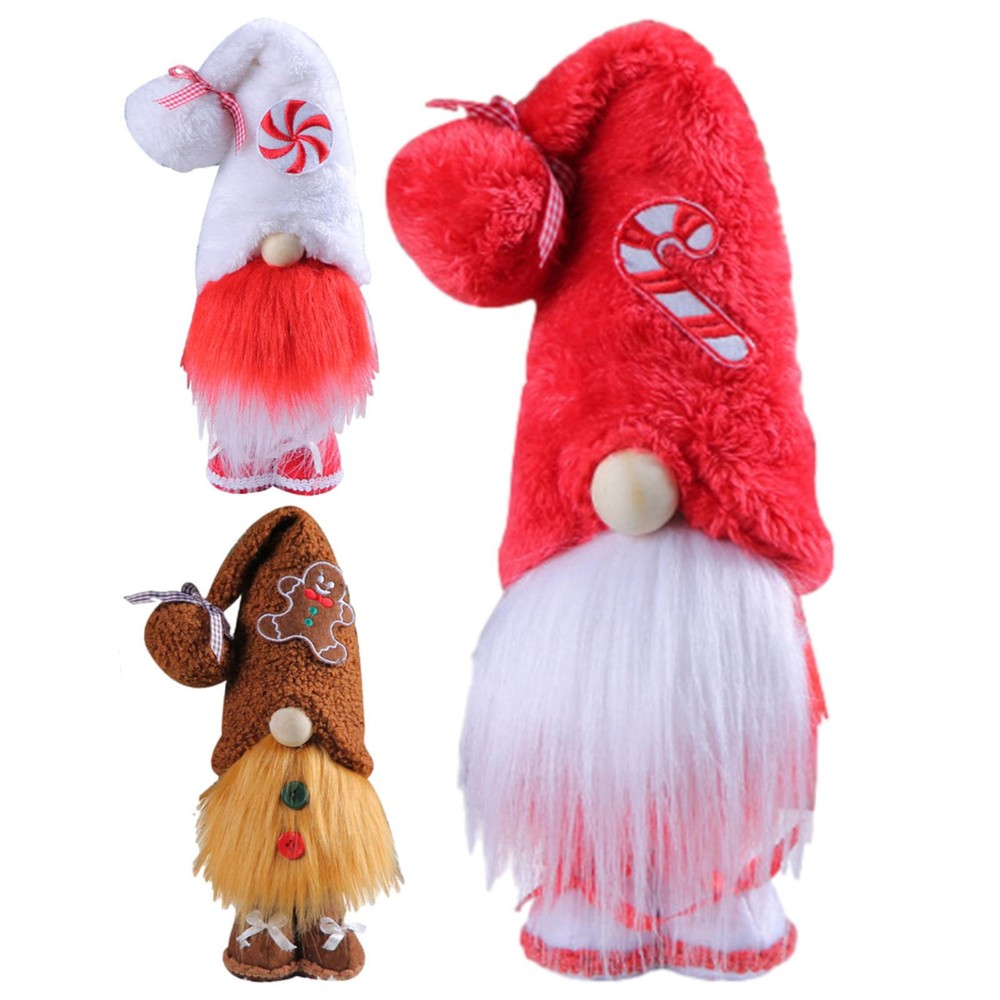 Christmas Gnomes Plush Faceless Dwarf Stuffed Doll Home Party Decoration Gifts