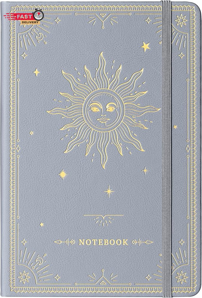 Artfan Ruled Notebook/Journal – Premium Thick Paper Faux Leather Classic Writing