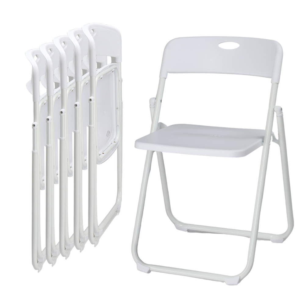 Stackable 4/6 Pcs Plastic Folding Chairs for Wedding Party Camping or Home Dining