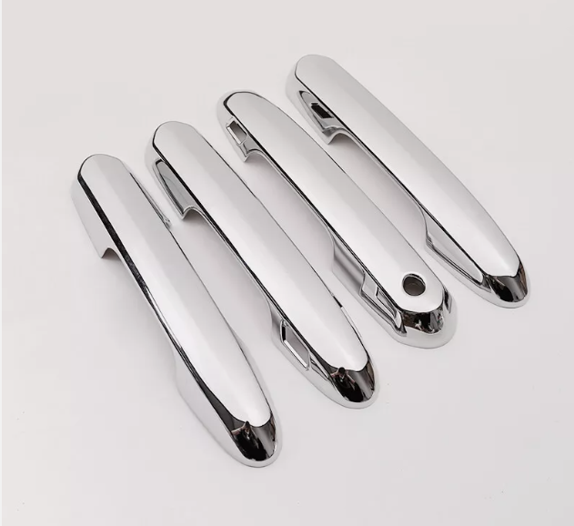 New Chrome Exterior Door Handle Catch Cover Trim Fit For Toyota Highlander 20-23