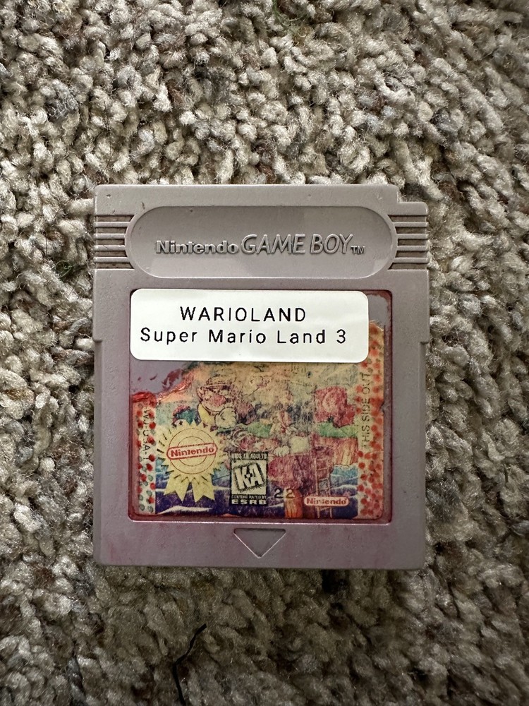 Wario Land: Super Mario Land 3 - Nintendo Game Boy (1994), Loose Cart Very Nice