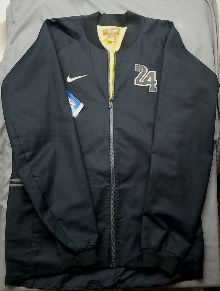 Los Angeles Lakers Nike Black mamba Lore City Edition Shooting Jacket Sz LT