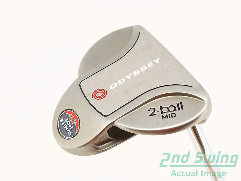 Odyssey White Hot 2-Ball Mid Putter Steel Right-Handed 41 Inch