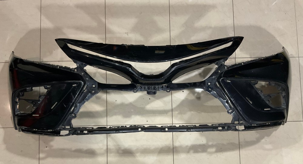 2021-2022 Toyota Camry Front Bumper Cover Black OEM 52119-06E20