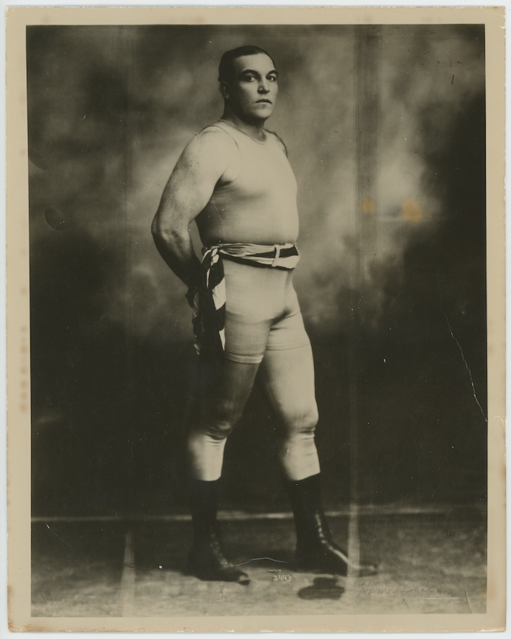 James J Jeffries Great White Hope Boxer Vintage Original Photo 31469