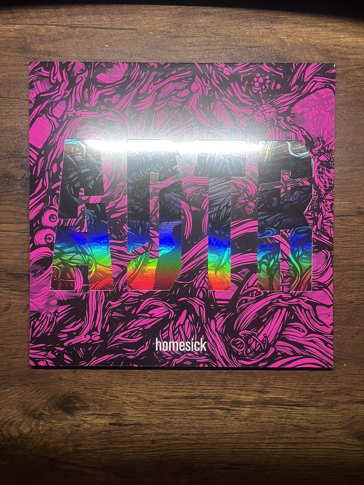 A Day To Remember Homesick D2C LP Exclusive #1 Clear Green Purple Blue Splatter