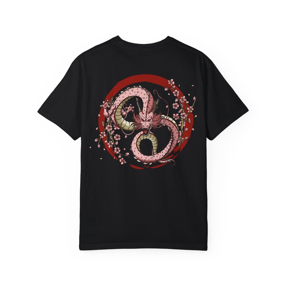 Year of the Dragon Cherry Blossom Dyed T-Shirt for Lunar New Year-image