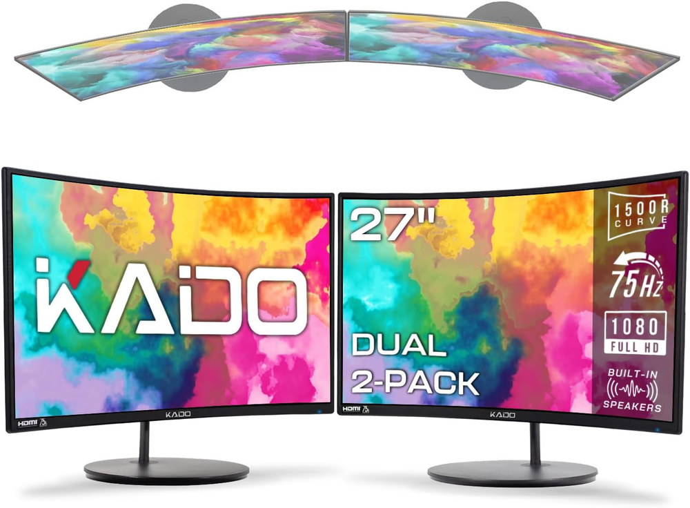 Dual Monitor Setup - 2-Pack 27