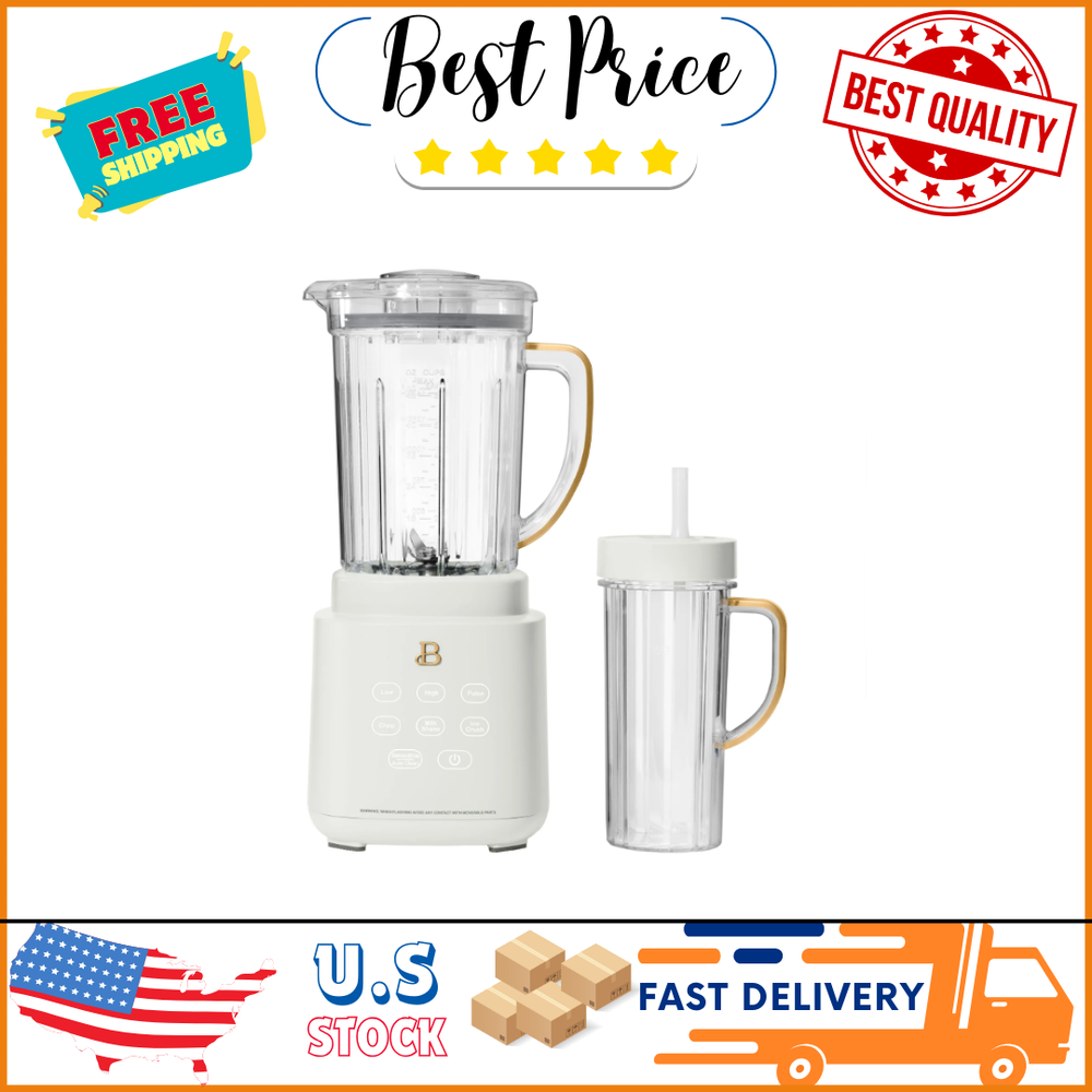 Drew Barrymore PowerExact Blender System in White Icing - New