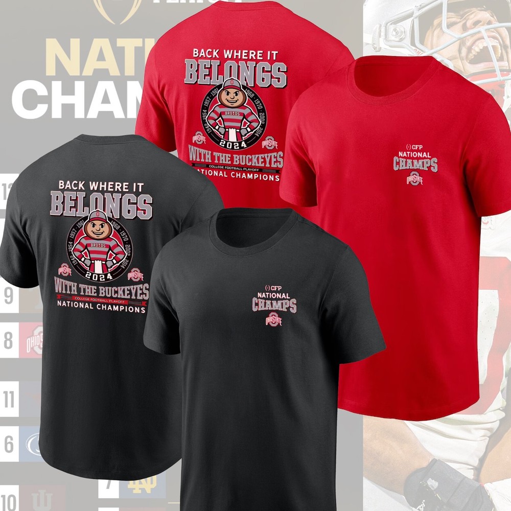 NEW!! Ohio State Buckeyes College Football Playoff 2024 National Champions Gifts