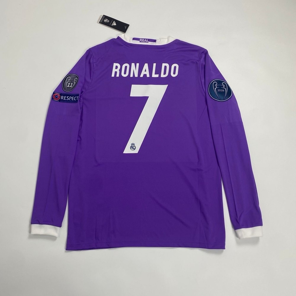 Real Madrid 16/17 Third Jersey Long Sleeve – Ronaldo #7